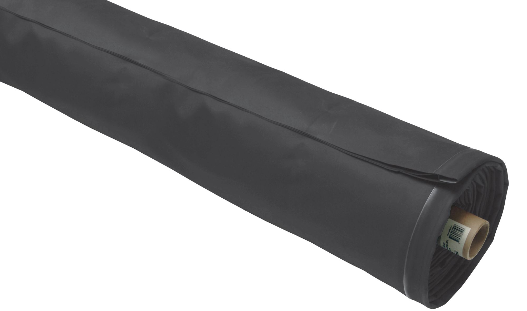 Lámina negra de PVC bobina - 0,5 mm. - 25 x 4 m.