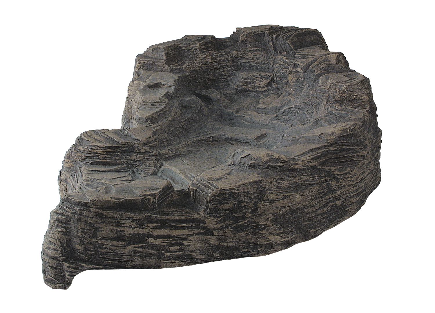 Cascada "COLORADO" de polietileno de alta densidad (HDPE) modelo "curva derecha"