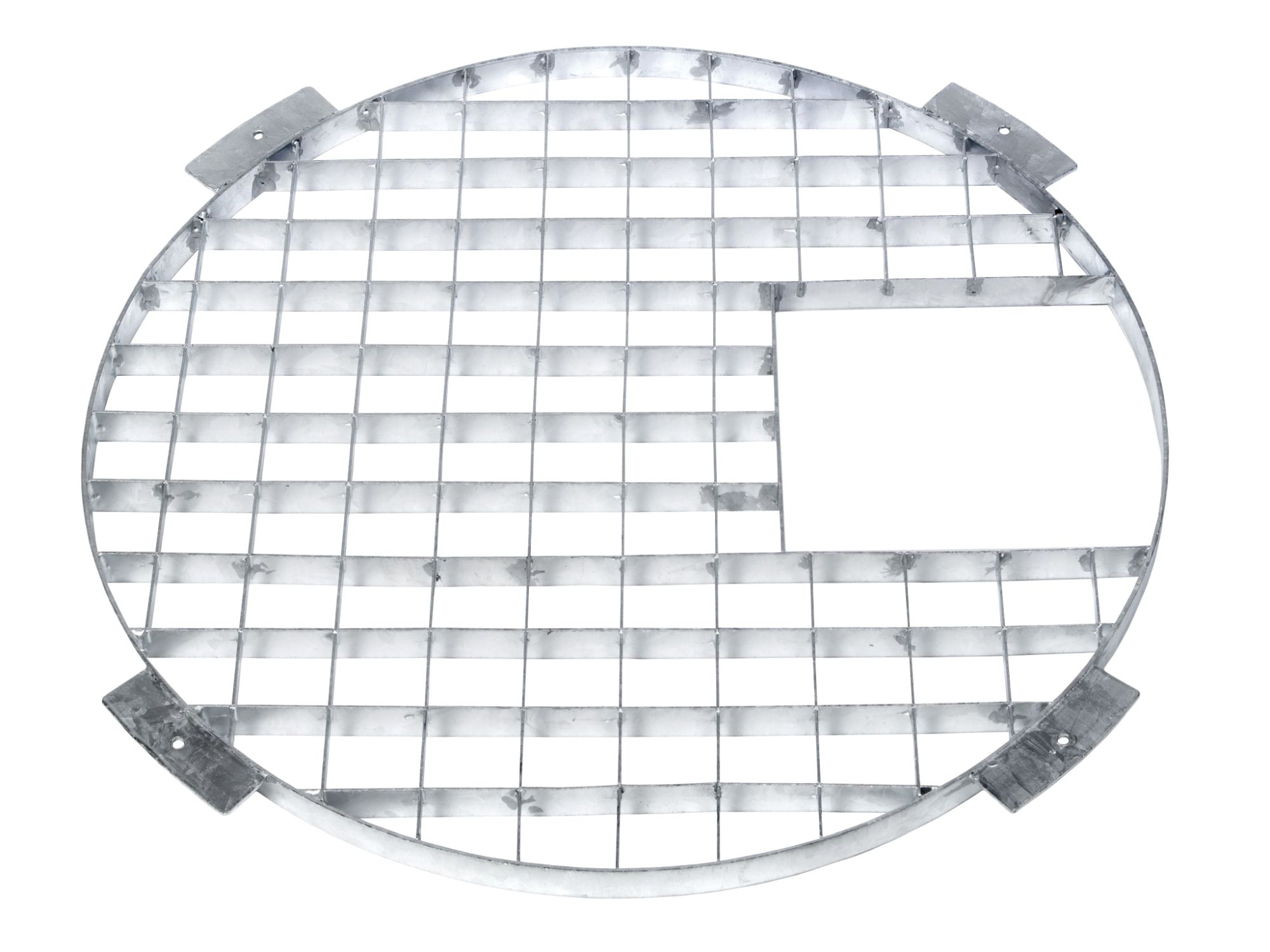 Rejilla redonda de metal galvanizado Ø 90 cm. | 1322020