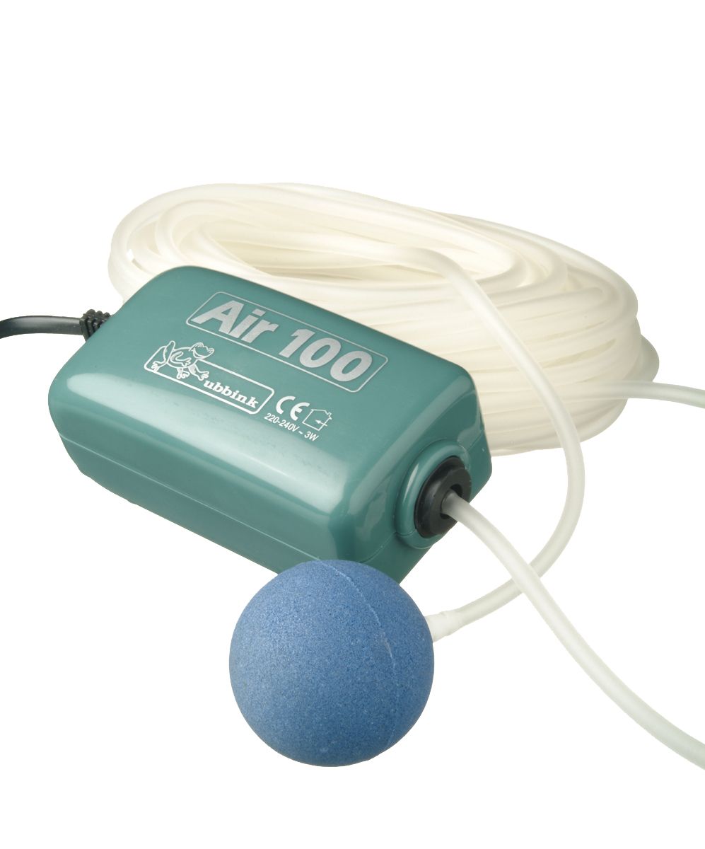 Bomba de oxigenación Air 100 - 1 manguera 10 m. + burbuja - 3 w/h.