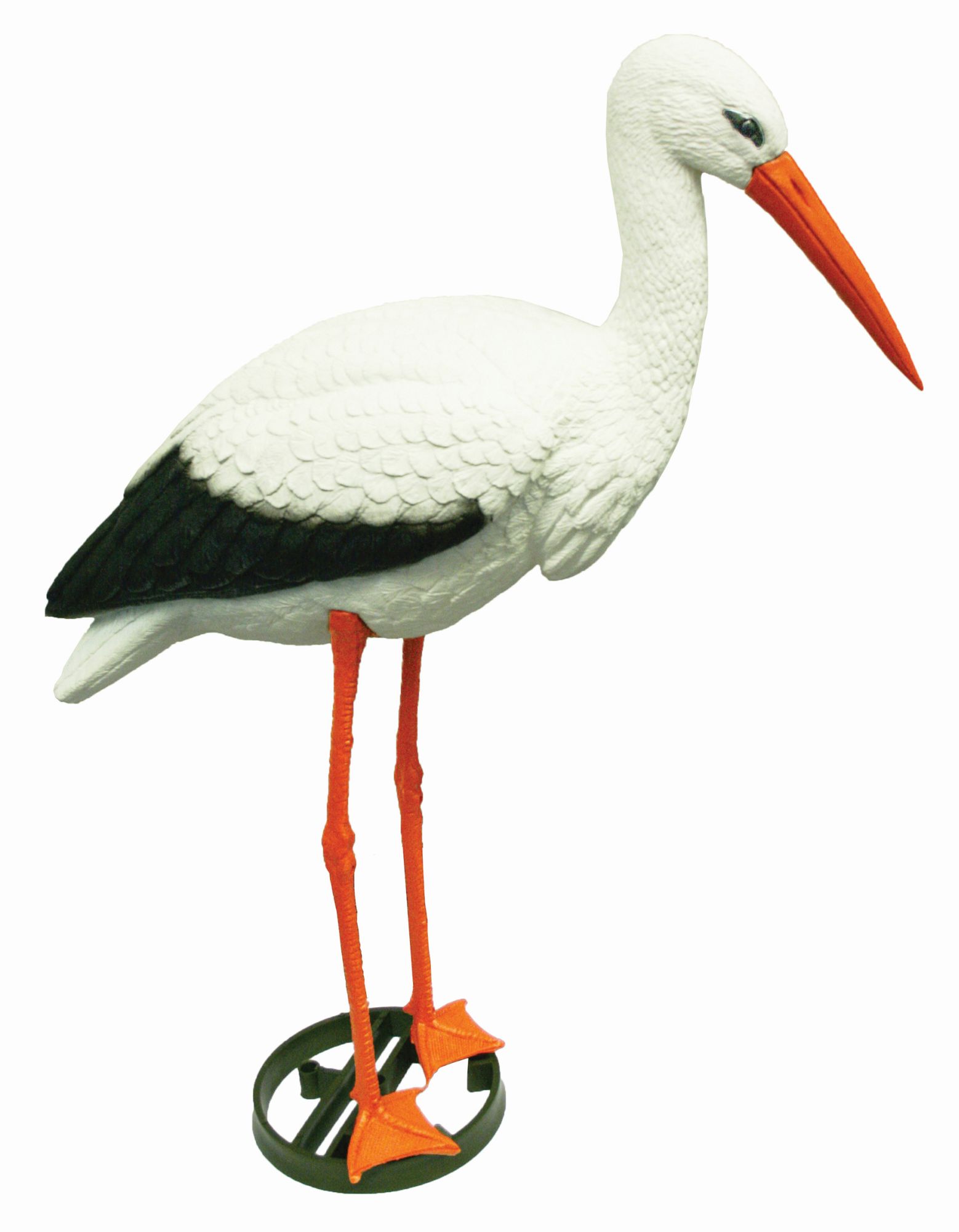 Animal decorativo para estanque - Cigüeña - 80 cm.