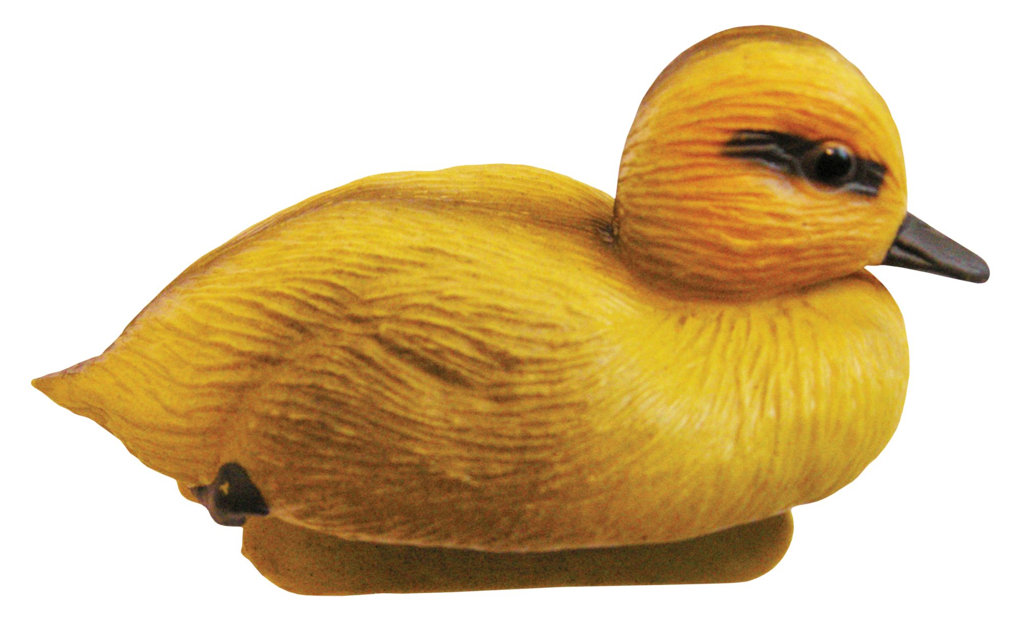 Animal decorativo para estanque - Patito amarillo - 9 cm.