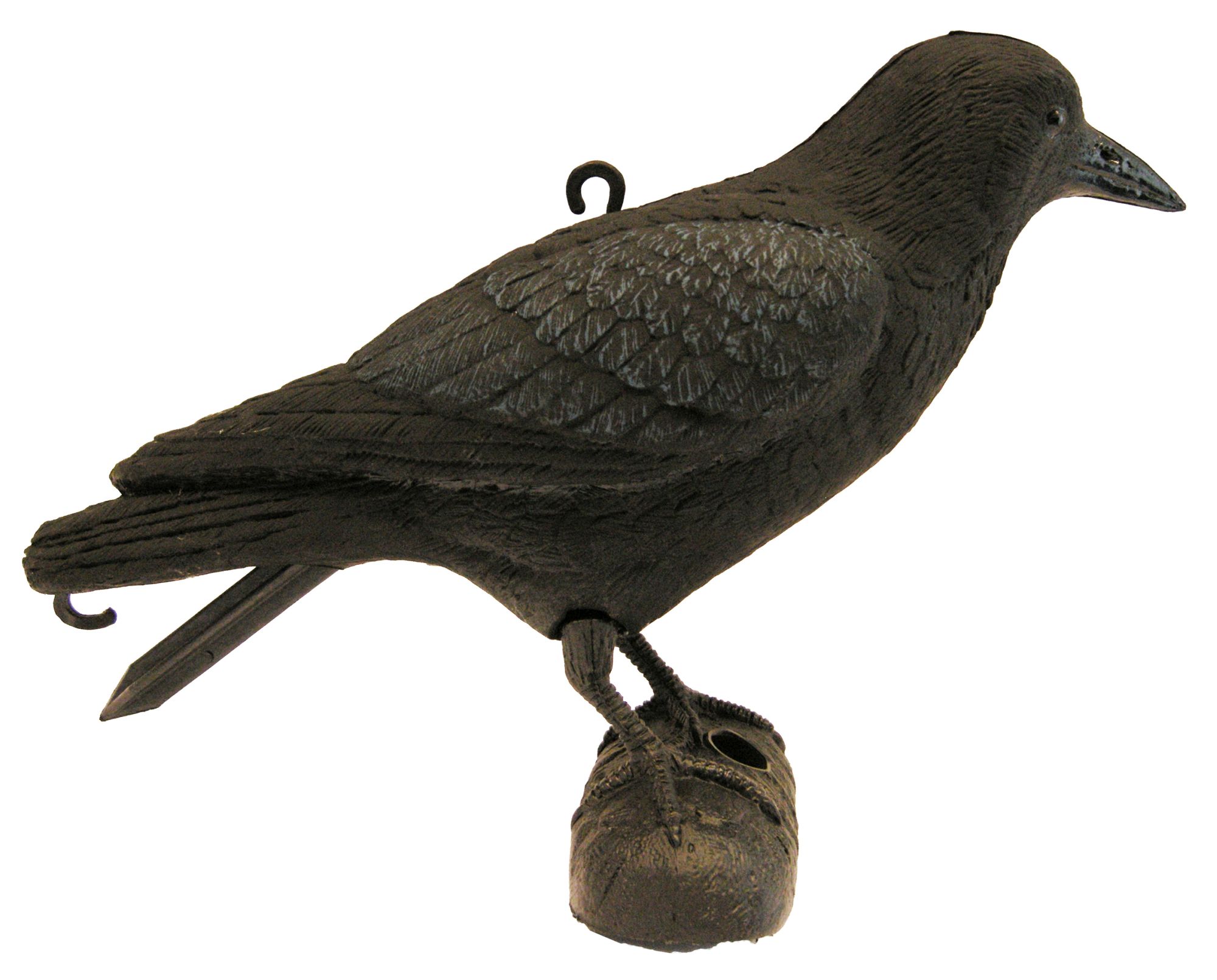 Animal decorativo para estanque - Cuervo - 25 cm.