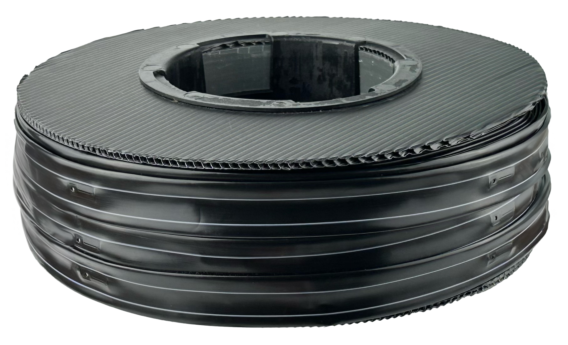 Cinta plana de riego - Ø 16 mm. - 150 m. - Con goteros cada 20 cm. - 1,1 l/min. | 909150