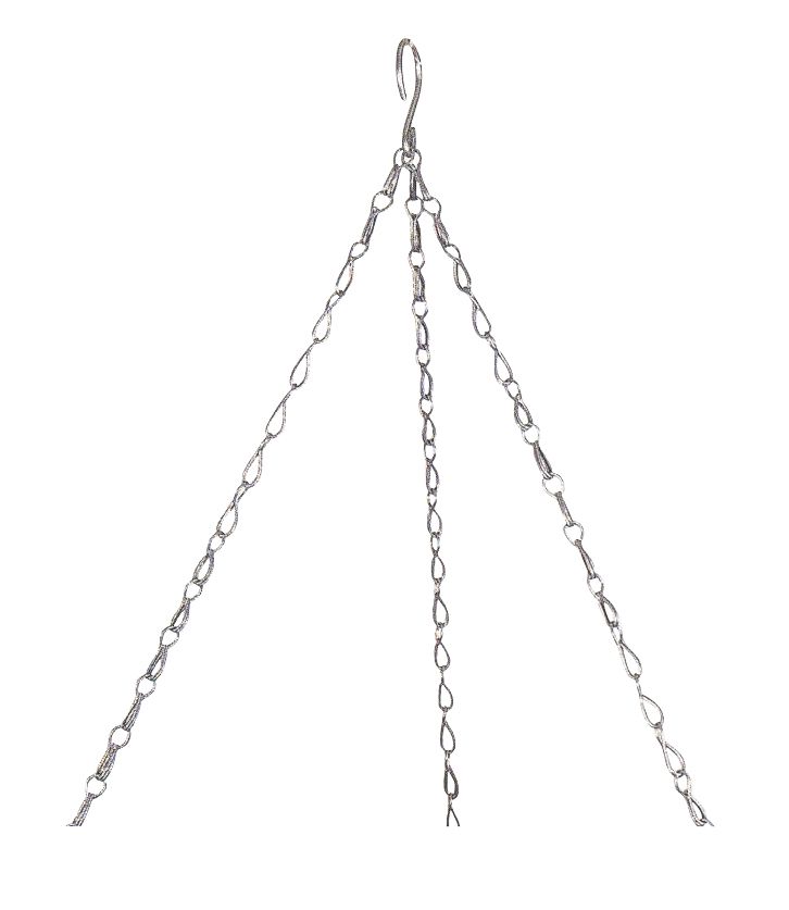 Cadenas galvanizadas para cestos colgantes - 45 cm. | B2113