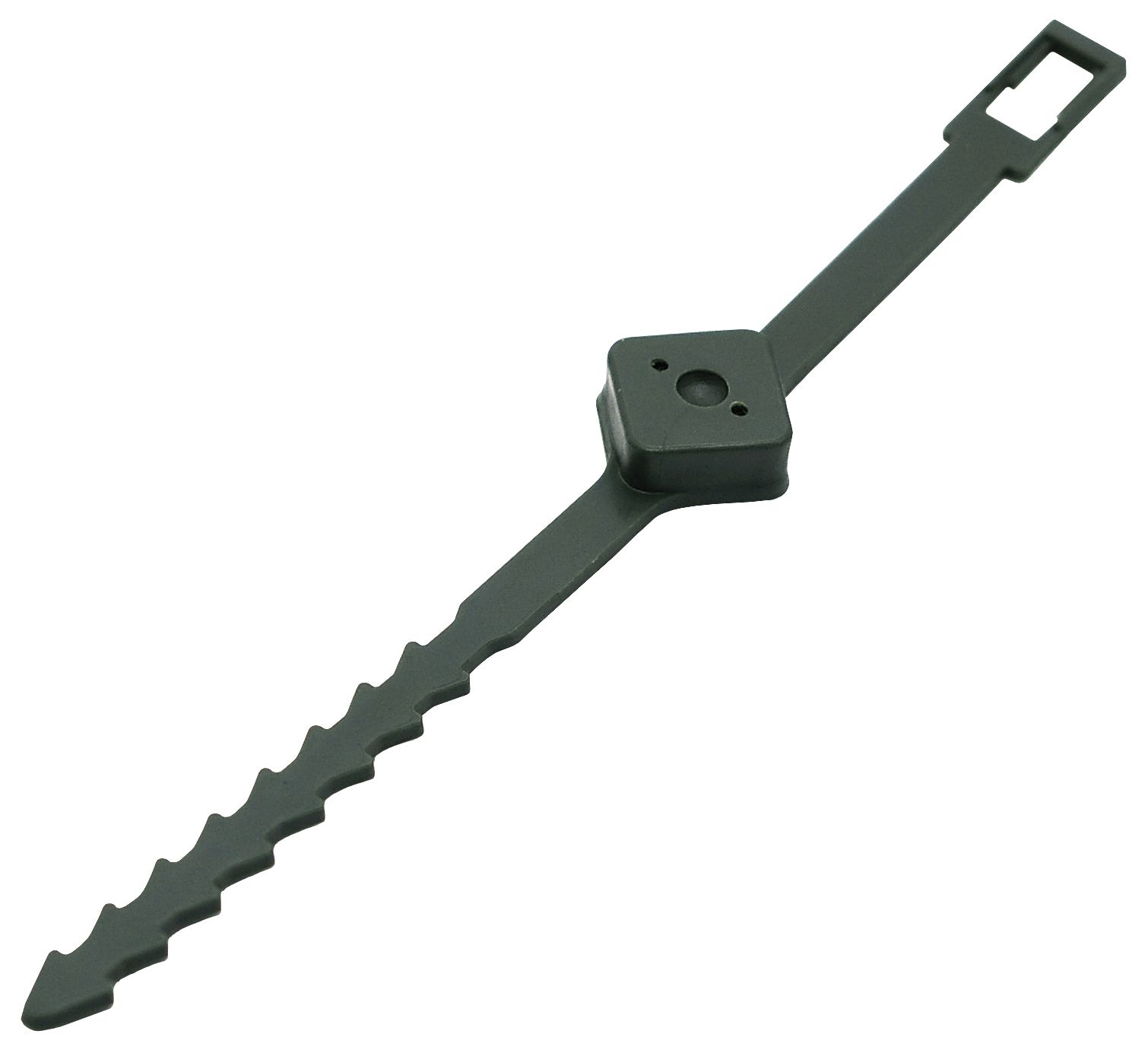 Atadura ajustable con clavo - 14 cm. - Ø 2,5-4 cm. - Verde | B2177