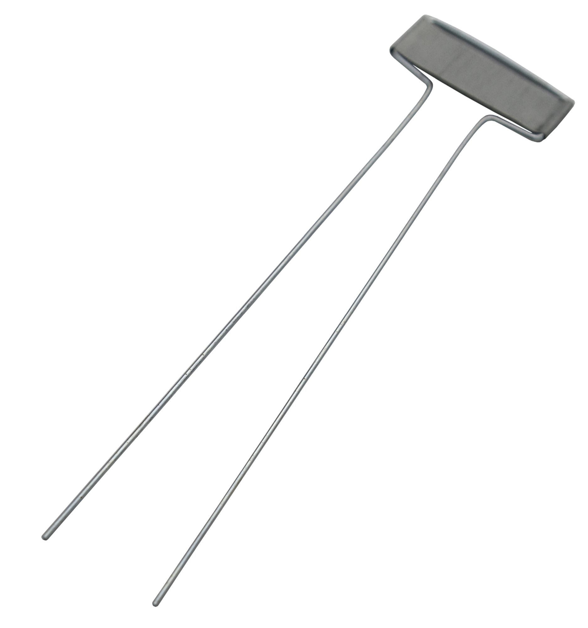 Etiquetas pincho zinc - 25 cm. - Incluye lápiz | B2199