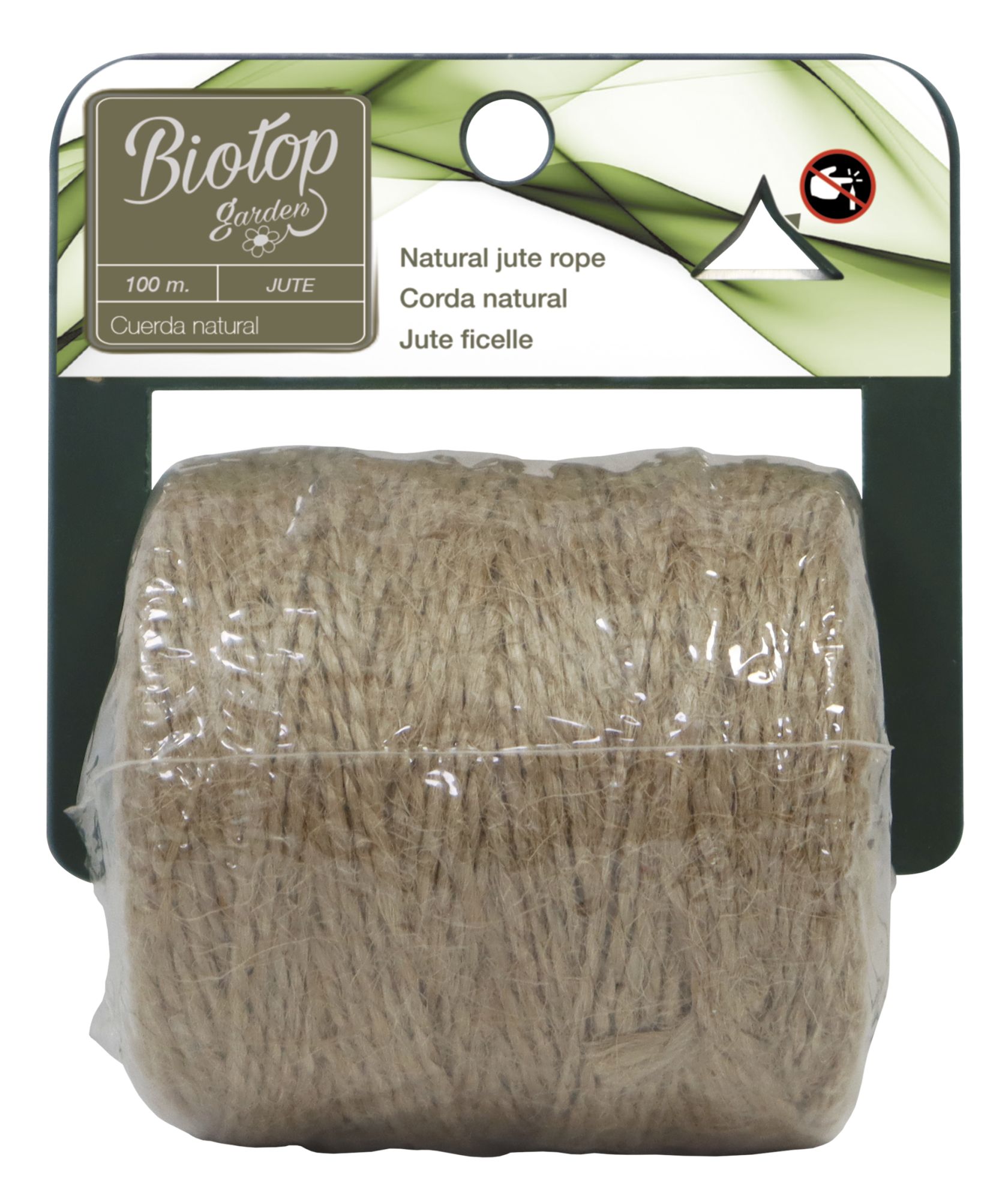 Cuerda natural de Yute - 100 m. - Natural (marrón) | B2205