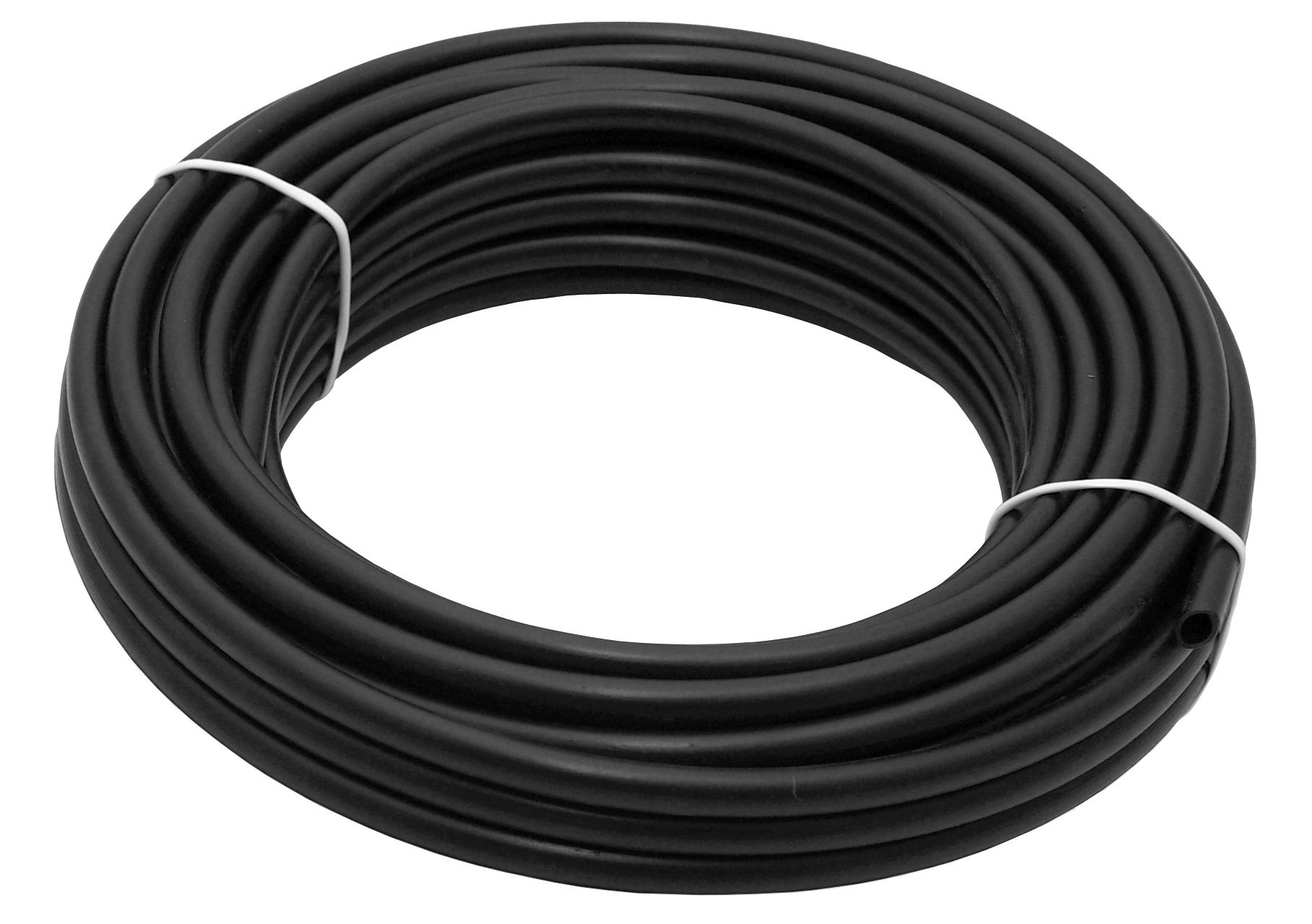 Tubería secundaria (microtubo) Ø 4 mm. de EVA flexible - color negro - 25 m. | C4020E