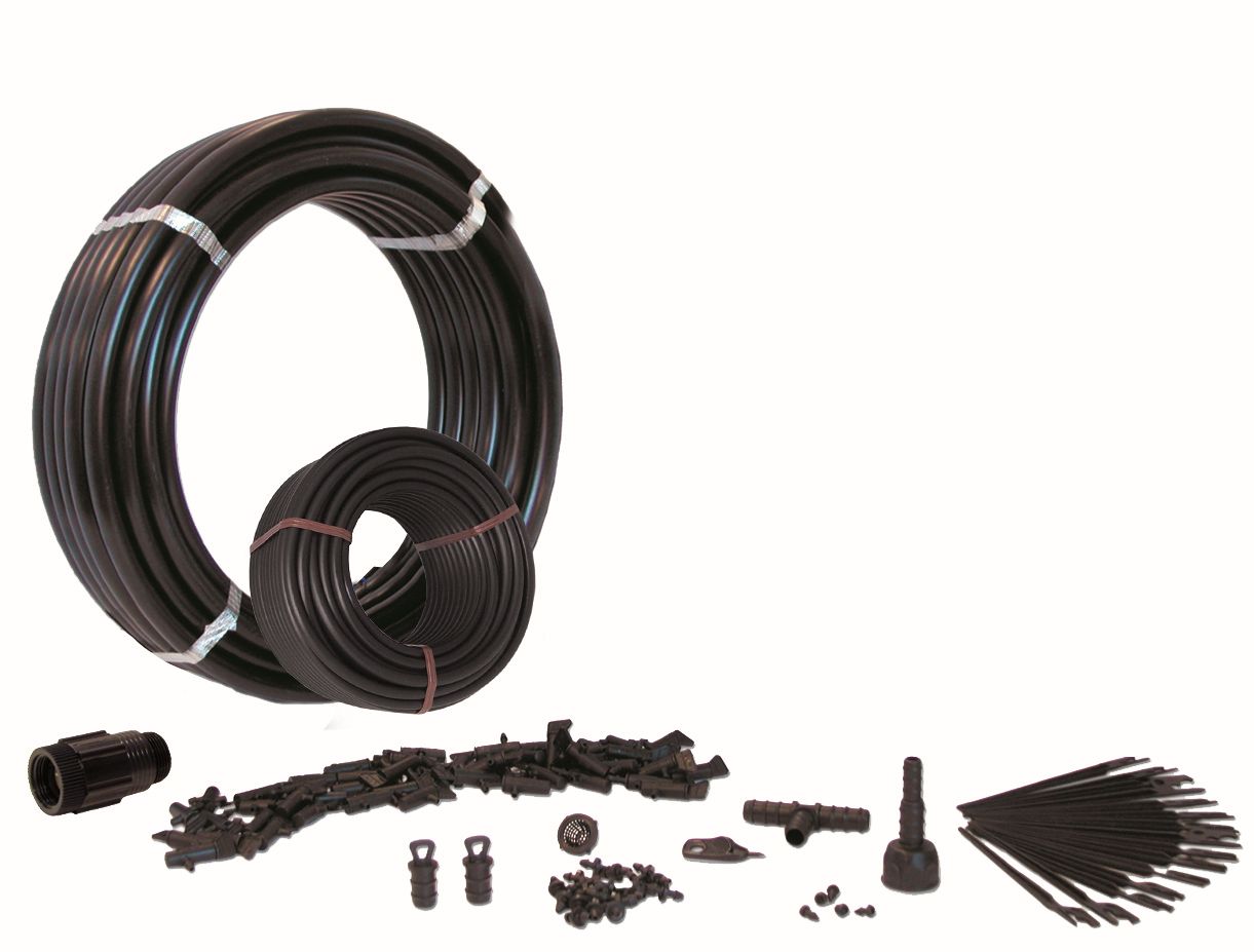 Kit de riego Gota a Gota para Balcones y Terrazas - 50 plantas