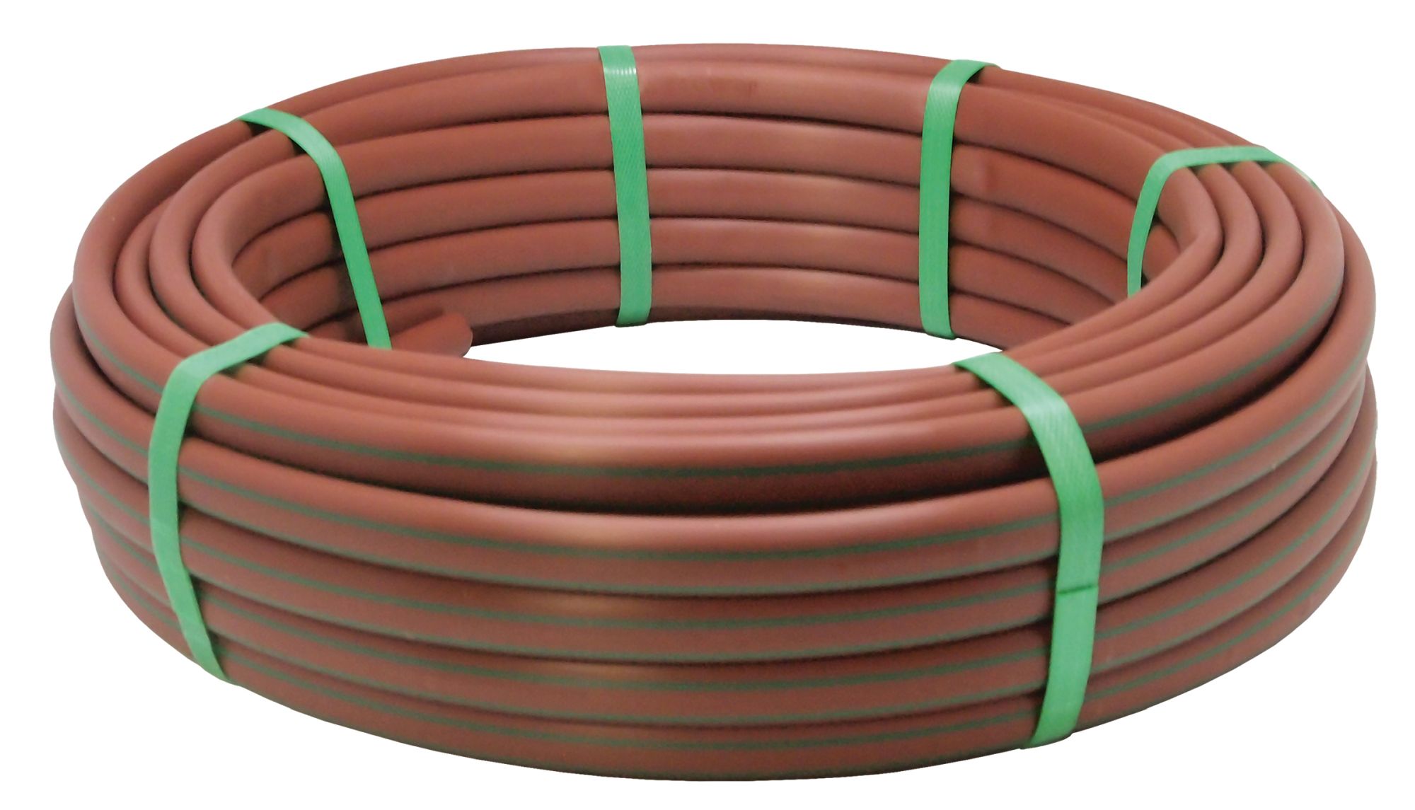 Tubería Ø 16 mm. de polietileno para riego por goteo color marrón - 50 m. | C4373