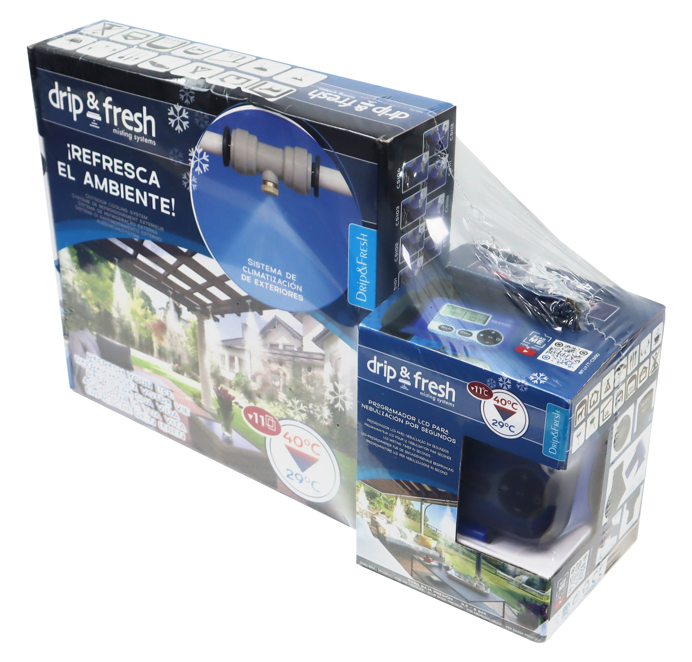 Kit con programador para nebulizacion - Baja presión | C5121