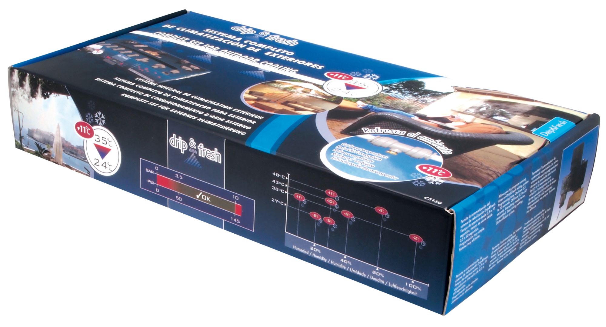 Kit completo para nebulizacion - Baja presión | C5150