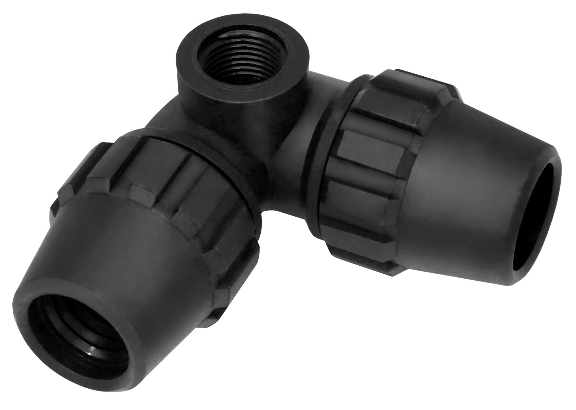 Codo 3 salidas 25 mm x RH 1/2" | C8188-10
